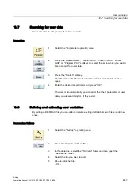 Предварительный просмотр 447 страницы Siemens SINUMERIK 840D Operating Manual