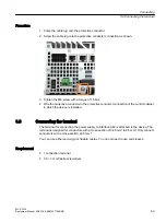 Предварительный просмотр 63 страницы Siemens SINUMERIK MCU1720 Equipment Manual