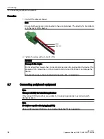 Предварительный просмотр 64 страницы Siemens SINUMERIK MCU1720 Equipment Manual