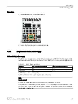 Предварительный просмотр 69 страницы Siemens SINUMERIK MCU1720 Equipment Manual