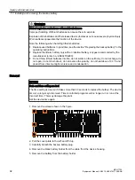 Предварительный просмотр 92 страницы Siemens SINUMERIK MCU1720 Equipment Manual