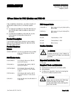 Preview for 1 page of Siemens SiPass Driver Installation Instructions