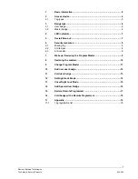 Preview for 3 page of Siemens SIPASS STANDALONE ACS3110 User Manual