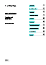 Siemens SIPLUS ECC8000 Operating Instructions Manual preview