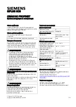 Preview for 15 page of Siemens SIPLUS HCS CIM4210C PROFINET Compact Operating Instructions