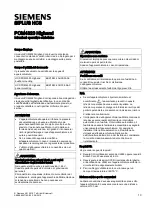 Preview for 10 page of Siemens SIPLUS HCS POM4320 Highend Compact Operating Instructions