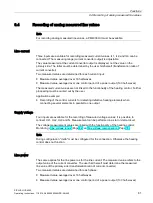 Preview for 81 page of Siemens SIPLUS HCS Operating Instructions Manual