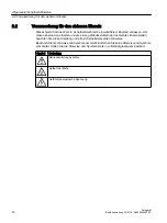 Preview for 14 page of Siemens SIPROCESS GA700 Operating Instructions Manual