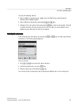 Preview for 61 page of Siemens SIPROCESS UV600 Manual