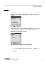 Preview for 73 page of Siemens SIPROCESS UV600 Manual