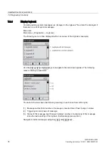 Preview for 74 page of Siemens SIPROCESS UV600 Manual