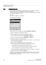 Preview for 122 page of Siemens SIPROCESS UV600 Manual