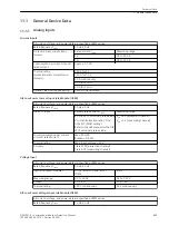 Предварительный просмотр 10 страницы Siemens Siprotec 5 7SS85 Technical Data Manual