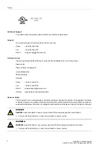 Preview for 4 page of Siemens SIPROTEC 6MU805 User Manual