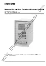 Siemens SIPROTEC 7SJ531 Instruction Manual preview
