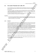 Preview for 63 page of Siemens SIPROTEC 7SJ62 Manual