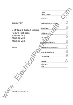 Siemens SIPROTEC 7SS522 V4.6 Manual preview