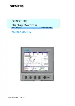 Siemens SIREC DS 7ND4120 Series User Manual preview