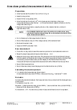 Предварительный просмотр 15 страницы Siemens SIREMOBIL Iso-C SP Installation And Setting Instructions Manual