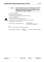 Preview for 125 page of Siemens SIREMOBIL Iso-C Service Instructions Manual