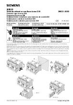 Siemens SIRIUS 3RA131.-8XB3 Operating Instructions preview