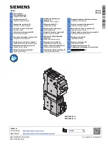 Preview for 1 page of Siemens SIRIUS 3RA2130-4 A3 Series Original Operating Instructions