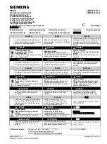 Предварительный просмотр 1 страницы Siemens SIRIUS 3RA242.-8X.3.-1 Operating Instructions Manual