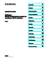 Preview for 1 page of Siemens SIRIUS 3RA28 Manual