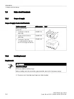 Предварительный просмотр 142 страницы Siemens Sirius 3RA6 System Manual