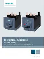 Siemens SIRIUS 3RB Series Manual предпросмотр