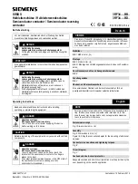 Preview for 1 page of Siemens SIRIUS 3RF34BB Series Quick Start Manual