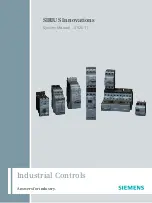 Siemens SIRIUS 3RH Series System Manual preview