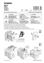 Предварительный просмотр 1 страницы Siemens Sirius 3RT105 Series Assembly Instructions