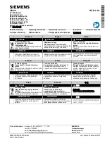 Siemens SIRIUS 3RT292 5A Series Operating Instructions preview