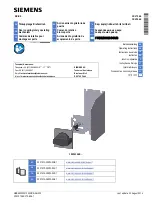 Siemens SIRIUS 3RV19 6 2 Series Operating Instructions preview