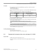 Предварительный просмотр 79 страницы Siemens SIRIUS 3RW51 Equipment Manual