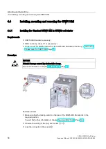 Предварительный просмотр 58 страницы Siemens SIRIUS 3RW52 Equipment Manual