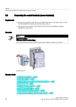 Предварительный просмотр 88 страницы Siemens SIRIUS 3RW52 Equipment Manual