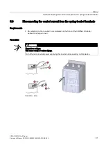 Предварительный просмотр 91 страницы Siemens SIRIUS 3RW52 Equipment Manual