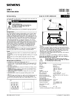 Siemens SIRIUS 3SE2283 GA4 Series Operating Instructions Manual предпросмотр