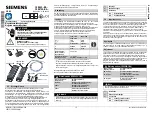 Siemens Sirius 3SE660-BA Series Operating Instructions Manual предпросмотр