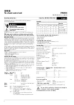 Предварительный просмотр 2 страницы Siemens SIRIUS 3TK2834 Operating Instructions Manual