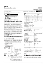 Предварительный просмотр 3 страницы Siemens SIRIUS 3TK2834 Operating Instructions Manual