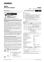 Siemens SIRIUS 3TK2841 Operating Instructions Manual предпросмотр