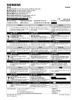 Siemens SIRIUS 3UG4501 Operating Instructions предпросмотр