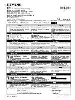 Siemens SIRIUS 3UG4581-1AW30 Operating Instructions preview