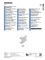 Siemens Sirius 3UG4621 Operating Instructions Manual preview