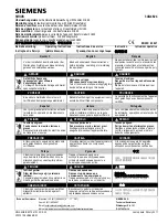 Siemens SIRIUS 3UG4624 Operating Instructions Manual preview