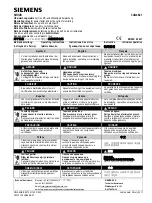 Siemens SIRIUS 3UG4641-1 Series Operating Instructions Manual preview