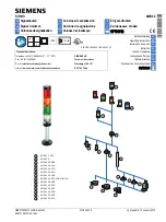 Siemens SIRIUS 8WD42 Operating Instructions Manual предпросмотр